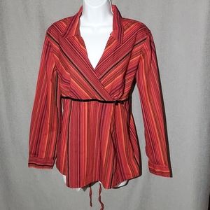 Announcements Maternity Blouse SZ Large 12/14